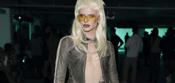 Bimini Bon Boulash at London Fashion Week, September 2021