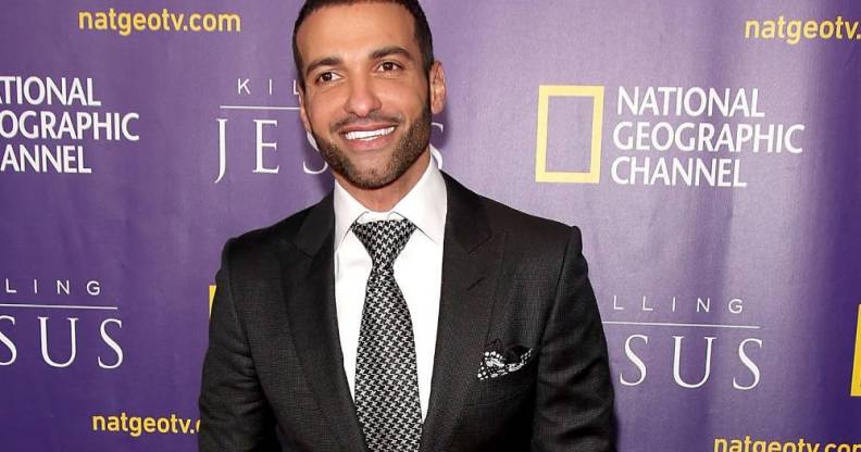 Haaz Sleiman attends the world premiere of National Geographic Channel's 'Killing Jesus'