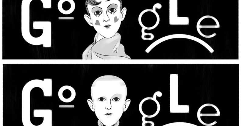 Google Doodle of Claude Cahun