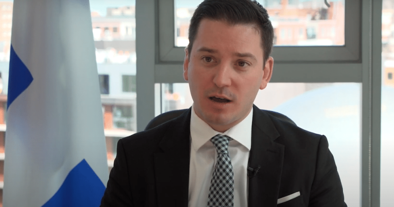 Quebec justice minister Simon Jolin-Barrette