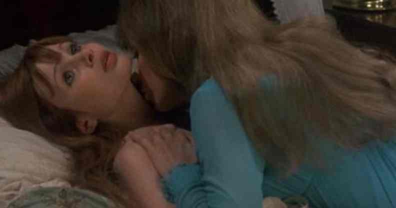 A still image from The Vampire Lovers, released by Hammer Horror.