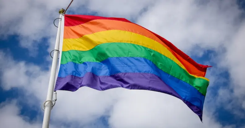 Rainbow Pride flag