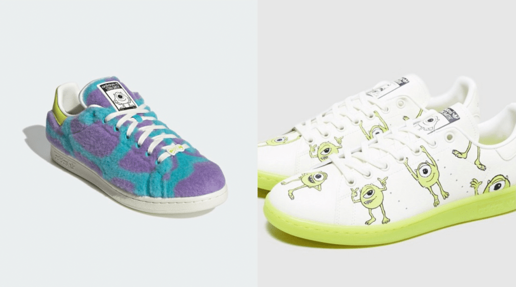 Adidas have released a Monsters, Inc. collection to celebrate the film's 20th anniversary.