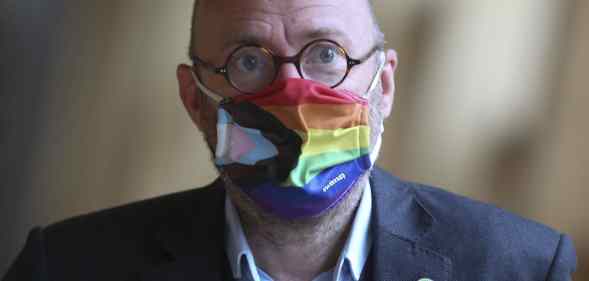 Greens' co-leader Patrick Harvie said Stonewall is being targeted for supporting trans rights.