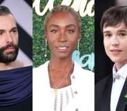 Jonathan Van Ness, Angelica Ross and Elliot Page