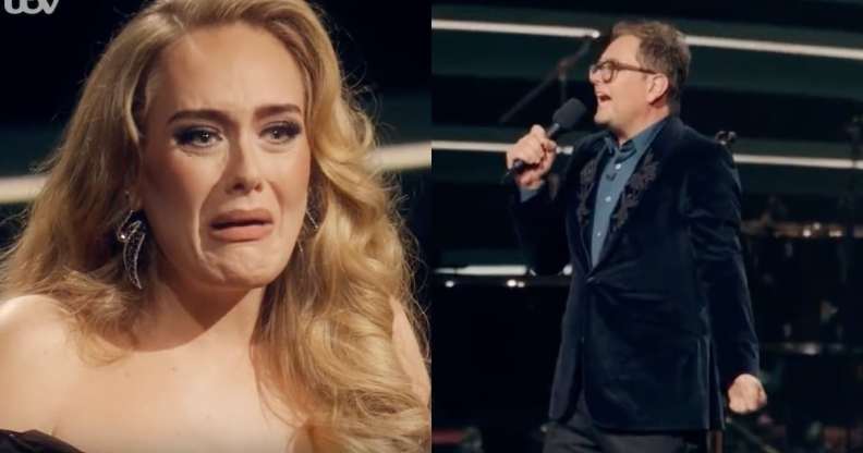Adele and Alan Carr on An Audience With Adele