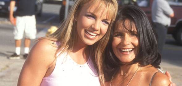 Britney Spears with her mum Lynne