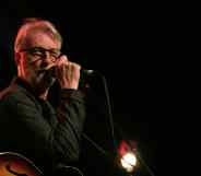 Billy Bragg performs live at Vicar Street on November 04, 2021 in Dublin, Ireland