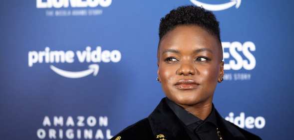 Nicola Adams attends the exclusive screening for Lioness: The Nicola Adams Story