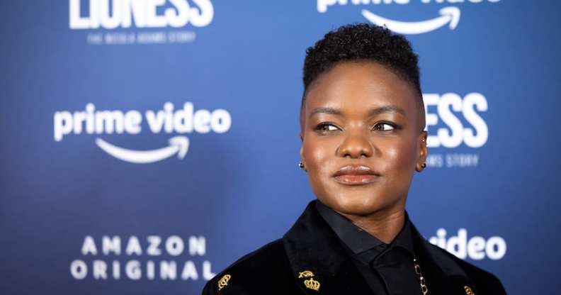 Nicola Adams attends the exclusive screening for Lioness: The Nicola Adams Story