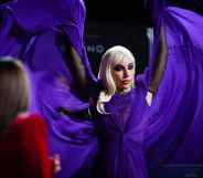 Lady Gaga attends the British premiere Of House of Gucci