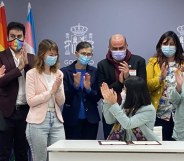 Spain's Health minister Carolina Darias