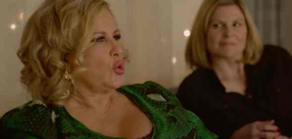 Jennifer Coolidge in the trailer for Single All The Way.