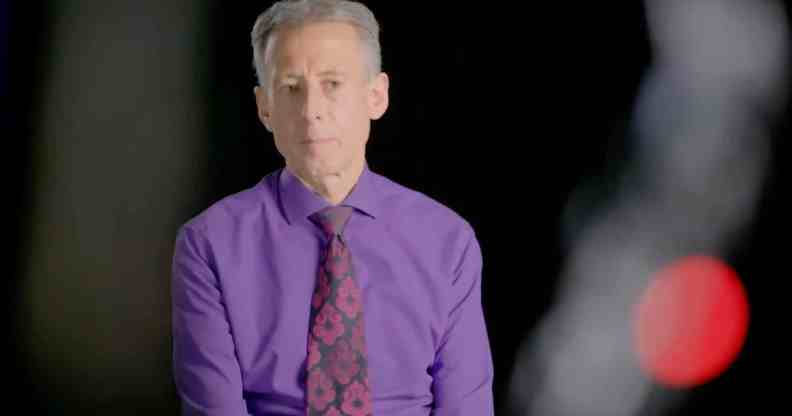 Peter Tatchell in the documentary Hating Peter Tatchell