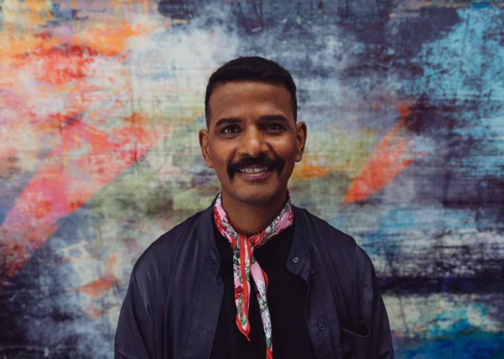 Pradeep Mahadeshwar in the Gay Project's Proud AF campaign