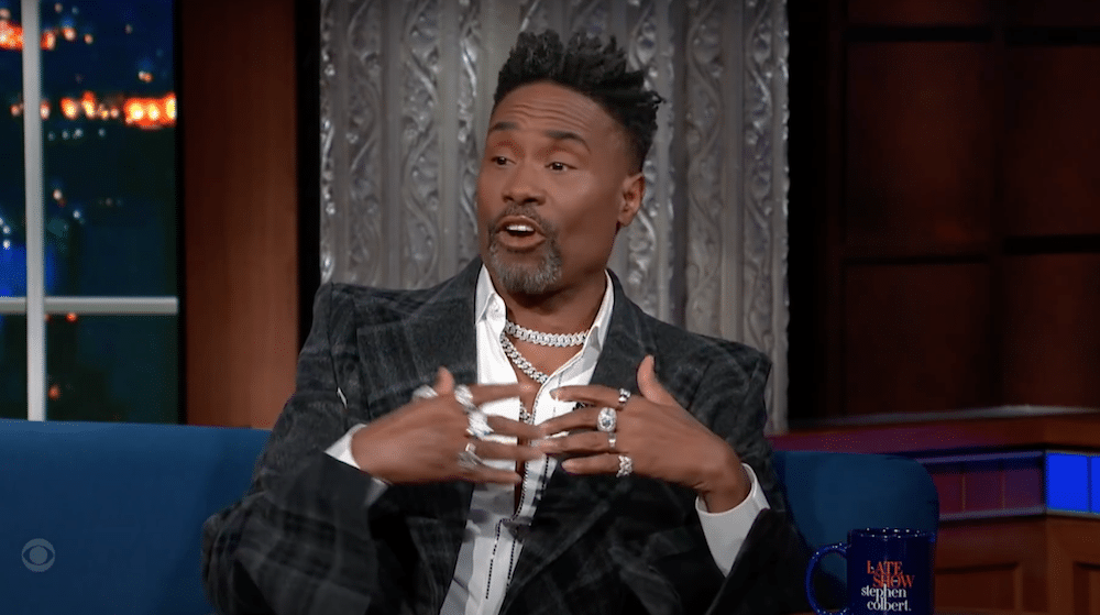 Billy Porter on The Late Show with Stephen Colbert