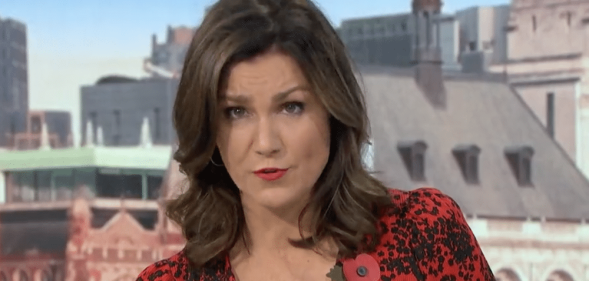 Susanna Reid on Good Morning Britain
