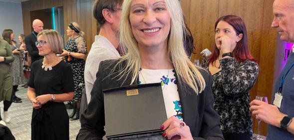 Bobbi Pickard at the London Stock Exchange