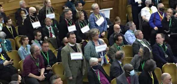 LGBT+ members of the Church of England stood up to show solidarity with LGBT+ Ghanaians at the General Synod.