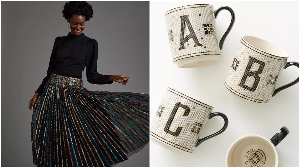 Anthropologie has launched a Cyber Monday sale with 25 percent off.
