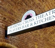 Charing Cross Theatre sign