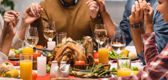 Family celebrates Thanksgiving