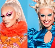 Headshots of Krystal Versace and Scarlett Harlett