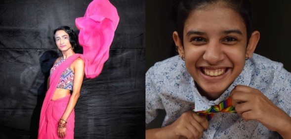 Side by side of Anjali Siroya and Ria Sharma