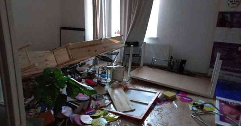 Far-right extremists attacked an LGBT centre in Bulgaria