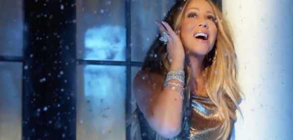 Mariah Carey in "Fall in Love at Christmas"
