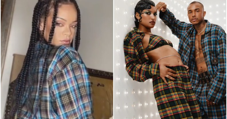 Rihanna has unveiled a new Savage X Fenty pyjama set and fans are divided.