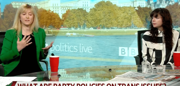 Rosie Duffield clashes with Ellie Mae O'Hagan