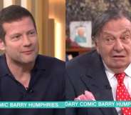 Barry Humphries 'mistakenly' praises Dermot O'Leary for coming out