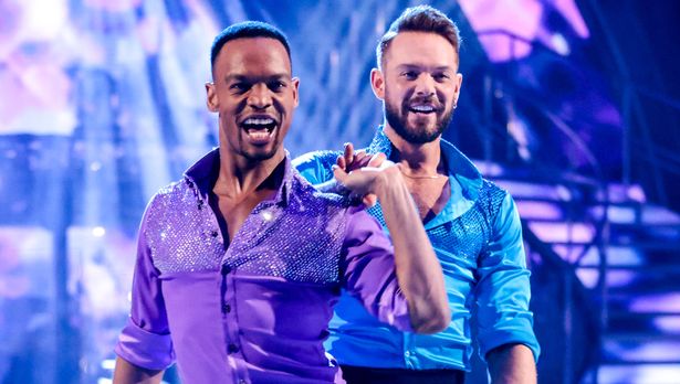 John Whaite and Johannes Radebe on Strictly Come Dancing