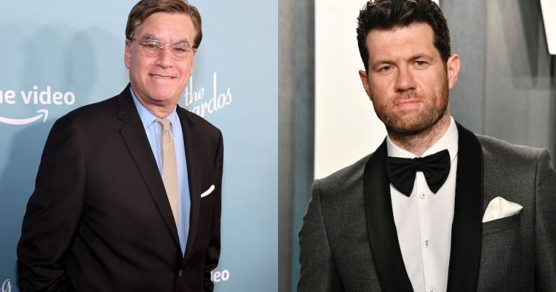 Aaron Sorkin (left) and Billy Eichner (right).