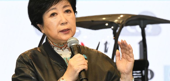 Tokyo governor Yuriko Koike