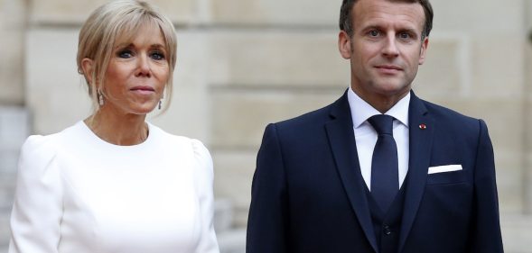 Emmanuel and Brigitte Macron