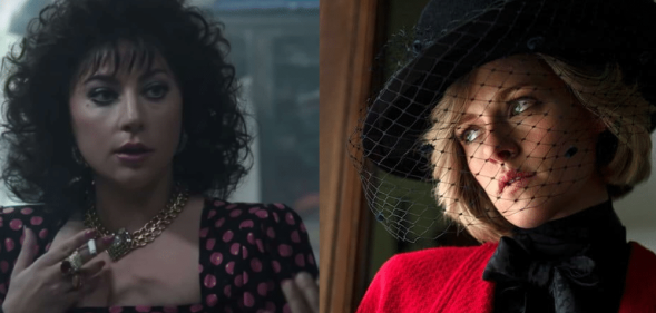 Lady Gaga in House of Gucci and Kristen Stewart in Spencer