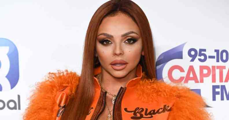 Former Little Mix star Jesy Nelson at Captial's Jingle Bell Ball