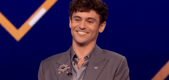 Tom Daley at the Sports Personality of the Year awards.