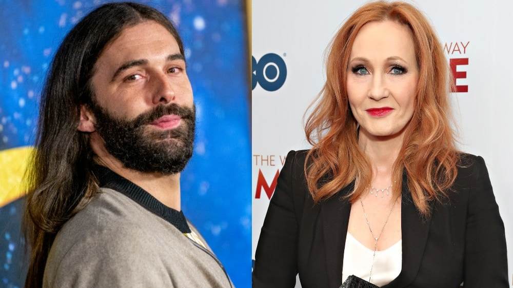 Queer Eye's Jonathan Van Ness and JK Rowling