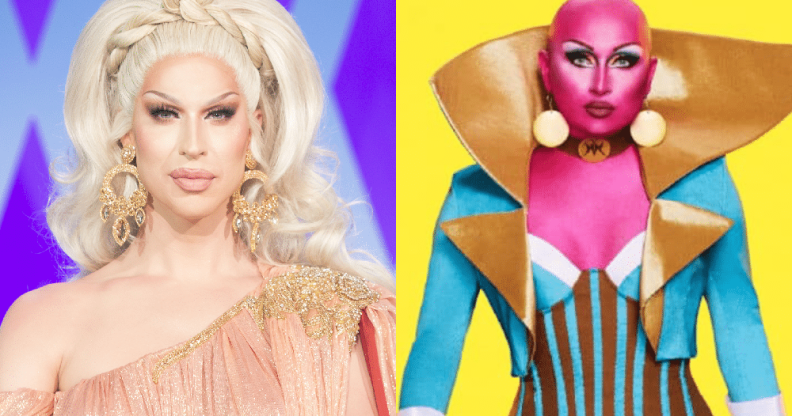 Brooke Lynn Hytes and Maddy Morphosis