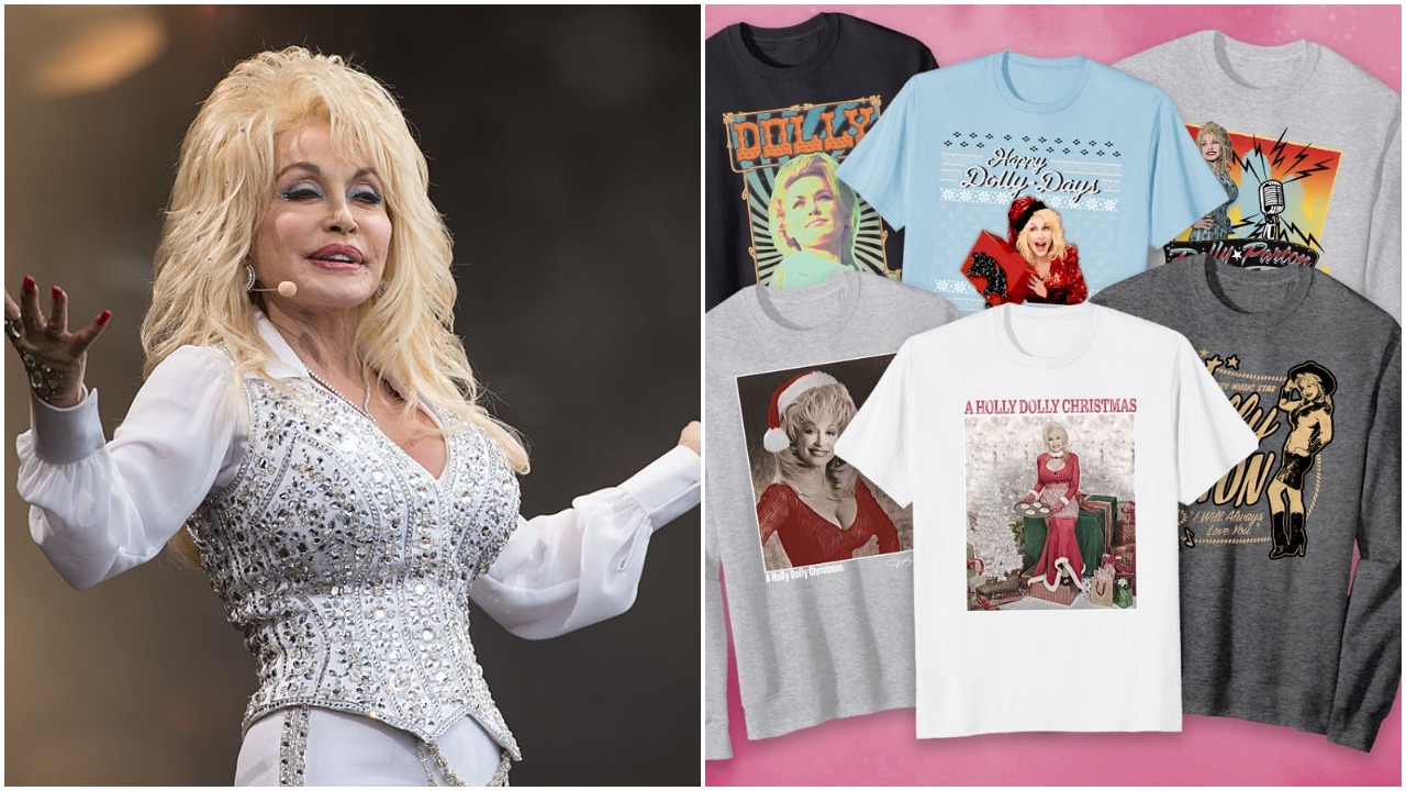 Dolly Parton releases clothing collection for the holidays including T ...