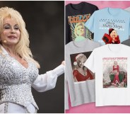 Dolly Parton has unveiled a Christmas merch collection.