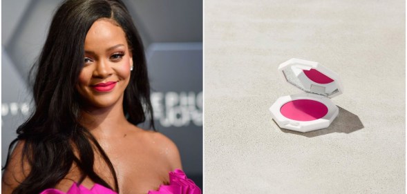 Fenty Beauty product 'Cheeks Out Freestyle Cream Blush' is a popular choice for the festive party season.