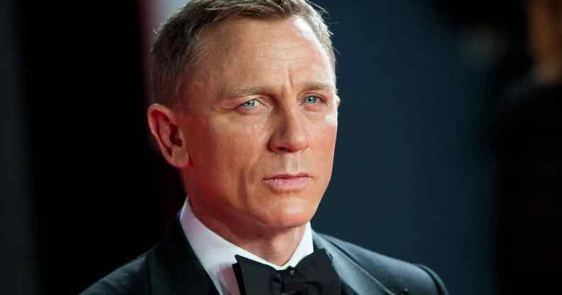 Daniel Craig in a tux and bow tie
