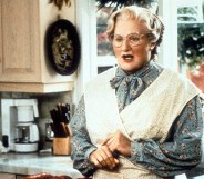 Robin Williams in the original Mrs Doubtfire film