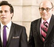 Mario Cantone and Willie Garson as Anthony and Stanford.