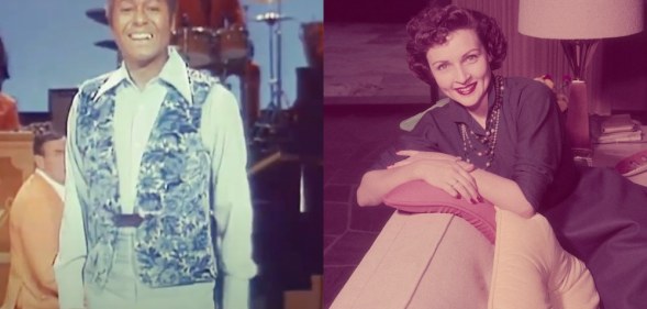 Arthur Duncan and Betty White