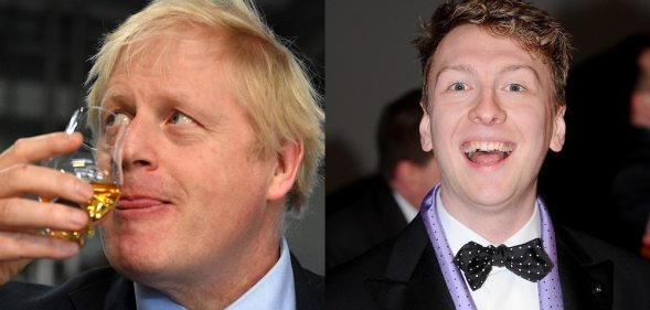 Boris Johnson and Joe Lycett